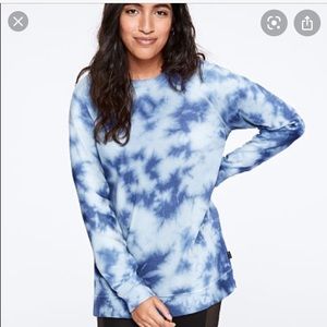 VS Pink tie dye sweatshirt
